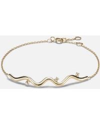 STONE AND STRAND - Harbor Lights 10Kt Bracelet With Diamonds - Lyst