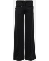 Courreges - Interlock Logo Jersey Track Pants - Lyst