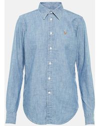 Polo Ralph Lauren - Hemd aus Baumwoll-Chambray - Lyst