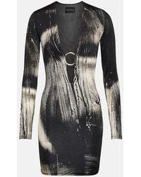 Louisa Ballou - Helios Printed Minidress - Lyst