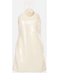 Magda Butrym - Sequined Minidress - Lyst