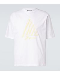 Jacquemus - Voilier Embroidered Cotton Jersey T-Shirt - Lyst