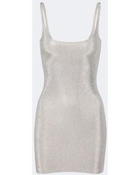 Gucci - Crystal-Embellished Jersey Minidress - Lyst
