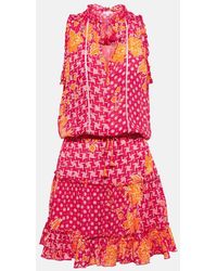 Poupette - Clara Floral Minidress - Lyst