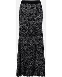 Nili Lotan - Nika Crochet Cotton Maxi Skirt - Lyst