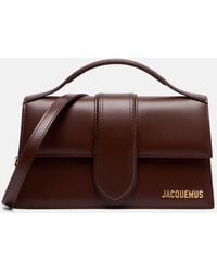 Jacquemus - Grand Bambino Small Leather Tote Bag - Lyst