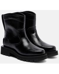 Ganni - Studs Ankle Boots - Lyst