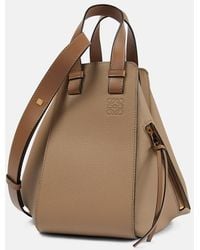 Loewe - Hammock Small Leather Shoulder Bag - Lyst