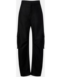 Balenciaga - Wool Cargo Pants - Lyst