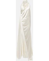 Danielle Frankel - Bridal Sasha Silk Gown - Lyst