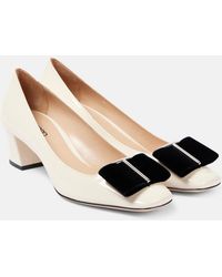 Tom Ford - Audrey 55 Bow-Detail Patent Leather Pumps - Lyst