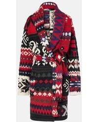 Polo Ralph Lauren - Cardigan sciallato con fiocchi di neve - Lyst