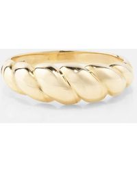 STONE AND STRAND - Brioche 10kt Yellow Gold Ring - Lyst