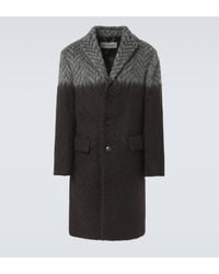 Dries Van Noten - Wool And Cotton-Blend Coat - Lyst