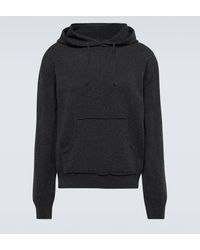 Maison Margiela - Wool And Cashmere Hoodie - Lyst