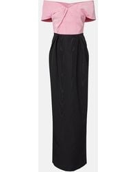 Rebecca Vallance - Amaro Off-Shoulder Taffeta Gown - Lyst
