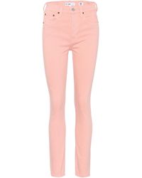 RE/DONE Skinny Jeans High Rise 30 - Pink