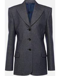 Magda Butrym - Wool-Blend Blazer - Lyst