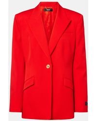 Versace - Wool Blazer - Lyst