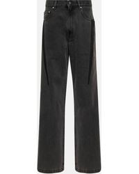 Dion Lee - Mid-rise Wide-leg Jeans - Lyst