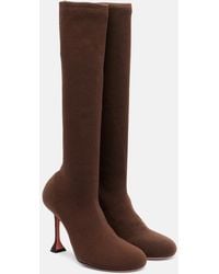 AMINA MUADDI - Veneda 95 Sock Boots - Lyst
