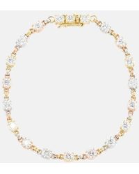 Spinelli Kilcollin - Aysa 18kt Yellow, Rose, And White Gold Tennis Bracelet With Diamonds - Lyst