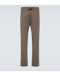 Ralph Lauren - Ralph Lauren Label Cotton Jersey Sweatpants - Lyst