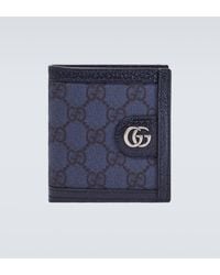 Gucci - Ophidia gg Coated-canvas Wallet - Lyst