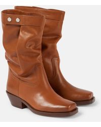 Isabel Marant - Ademe Leather Ankle Boots - Lyst
