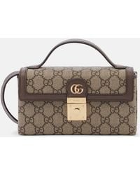 Gucci - Ophidia Mini Gg Canvas Shoulder Bag - Lyst