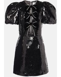 Rebecca Vallance - Lena Sequined Minidress - Lyst