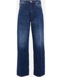 FRAME - Jean High 'N' Tight ample a taille haute - Lyst