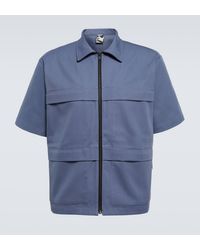 GR10K - Cotton-blend Shirt - Lyst