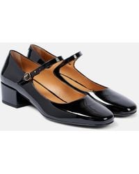 Tod's - Patent Leather Cuoio Pumps 50 - Lyst