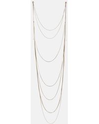 Alaïa - Chain Necklace Earrings - Lyst