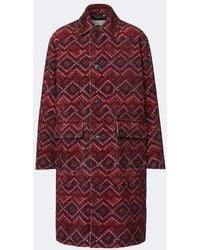 Dries Van Noten - Printed Cotton Corduroy Coat - Lyst