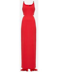 Versace - Medusa 95' Cutout Silk Gown - Lyst
