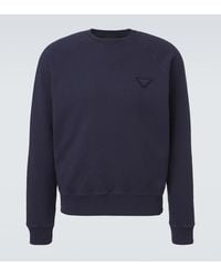 Prada - Cotton Jersey Sweatshirt - Lyst