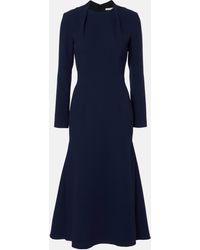 Emilia Wickstead - Seneca Midi Dress - Lyst