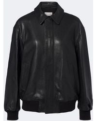 Nour Hammour - Toyen Leather Blouson Jacket - Lyst