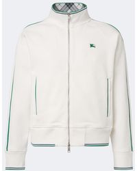 Burberry - Ekd Jersey Zip-Up Sweatshirt - Lyst
