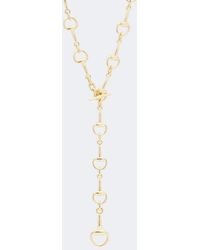 Gucci - Horsebit Necklace - Lyst