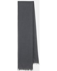 Brunello Cucinelli - Cashmere And Silk Scarf - Lyst