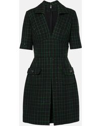 Elie Saab - Tweed Minidress - Lyst