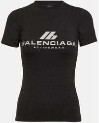 Balenciaga - Top With Logo - Lyst