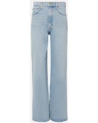 Agolde - Harper Mid-Rise Straight Jeans - Lyst