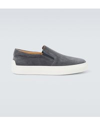 Tod's - Slip-on Cassetta Casual in suede - Lyst