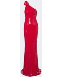 David Koma - Sequined One-Shoulder Gown - Lyst