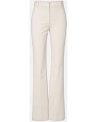 Nili Lotan - Corette Cotton Corduroy Straight Pants - Lyst