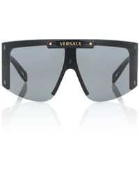 Versace Oversize-Sonnenbrille - Schwarz